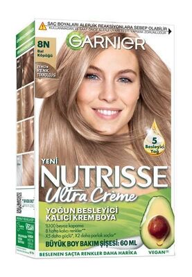 Garnier Nutrisse Ultra Creme Saç Boyası 8N Bal Köpüğü