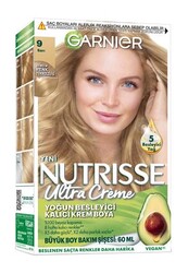 Garnier - Garnier Nutrisse Ultra Creme Saç Boyası 9 Sarı