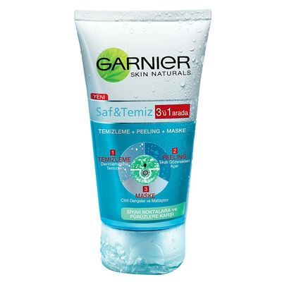 Garnier Saf & Temiz 3Ü 1 Arada 150 ml