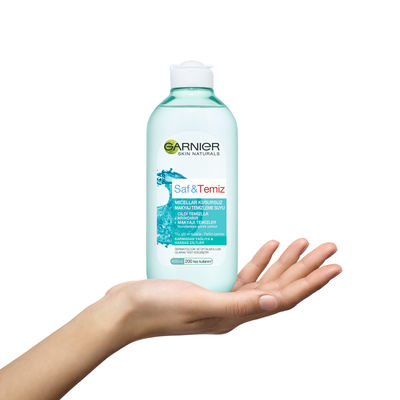 Garnier Saf & Temiz Micellar Kusursuz Makyaj Temizleme Suyu 400 ml