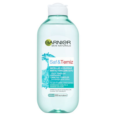 Garnier Saf & Temiz Micellar Kusursuz Makyaj Temizleme Suyu 400 ml