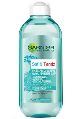 Garnier Saf & Temiz Micellar Kusursuz Makyaj Temizleme Suyu 400 ml