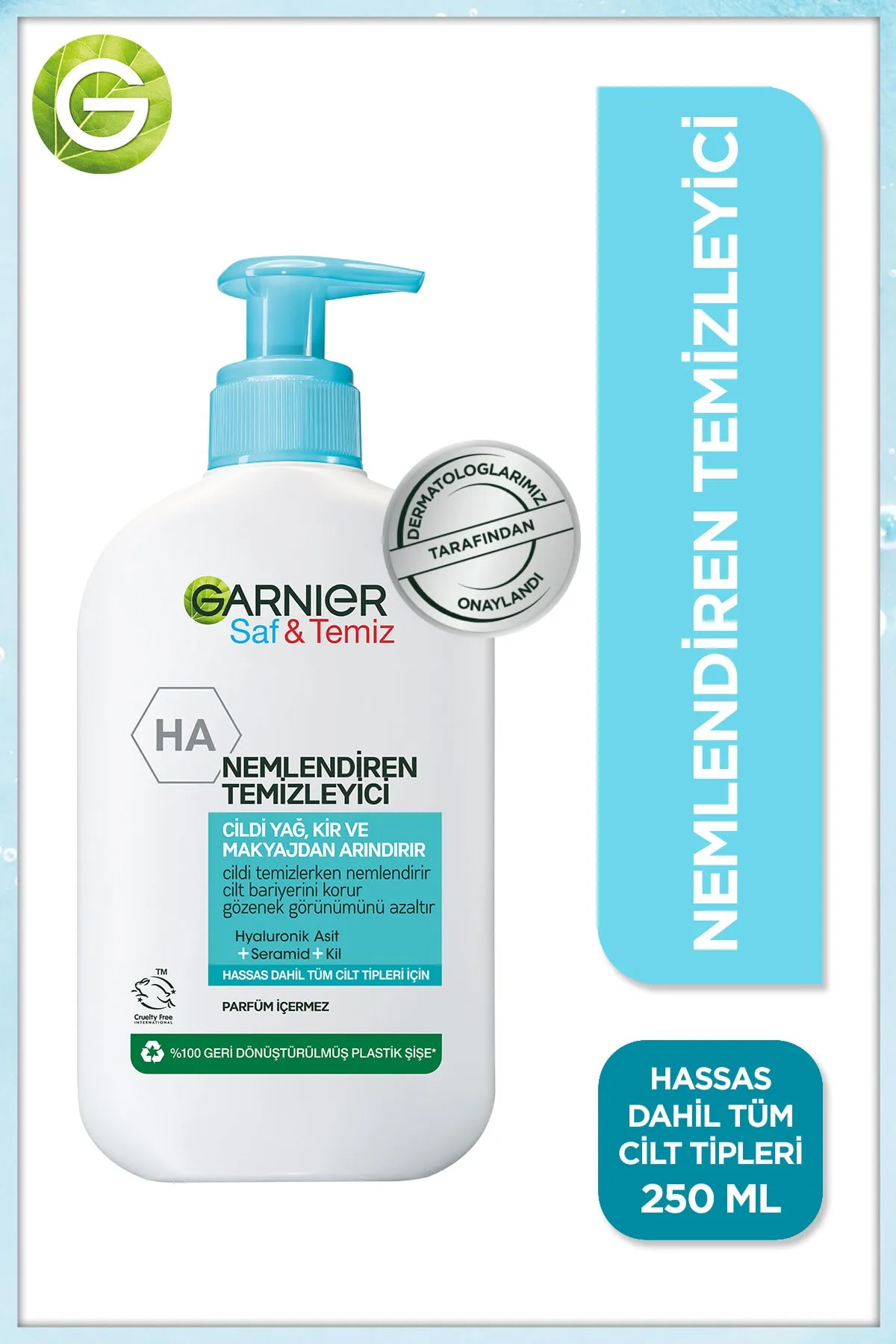 Garnier Saf Temiz Nemlendiren Temizleyici 250 ml - Thumbnail