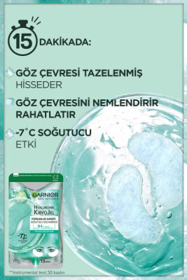 Garnier Hyaluronik Kriyojel Yorgunluk Karşıtı Soğutucu Göz Maskesi - 2