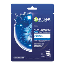 Garnier - Garnier Nem Bombası Gece Kağıt Yüz Maskesi