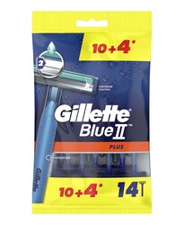 Gillette - Gillette Blue 2 Plus Kullan At Tıraş Bıçağı 10 Adet