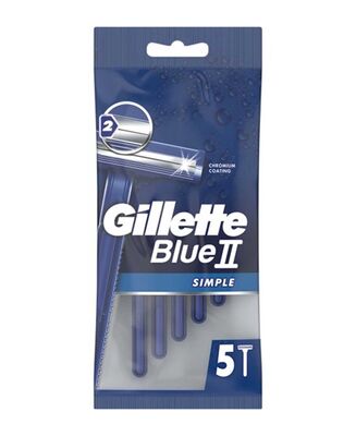 Gillette Blue 2 Simple Kullan At Tıraş Bıçağı 5 li - 1