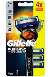 Gillette - Gillette Fusion 5 Proglide Tıraş Makinesi 4 Yedek Bıçaklı