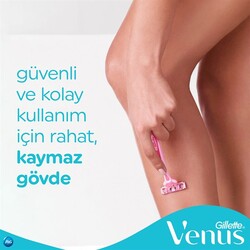 Gillette Simply Venus Basic Kullan At Kadın Tıraş Bıçağı 4 lü - Thumbnail