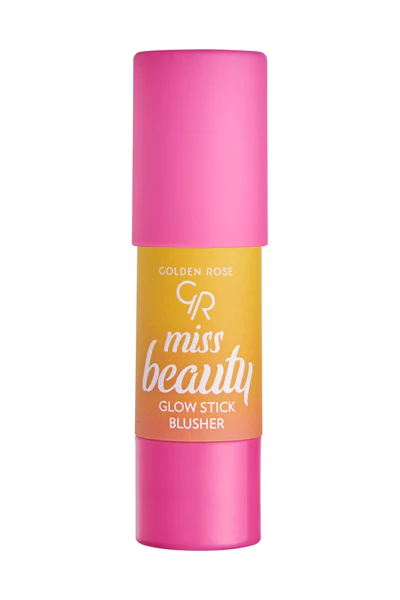 Golden Rose Miss Beauty Glow Stick Blusher Allık 01 Peachy Flash - Thumbnail