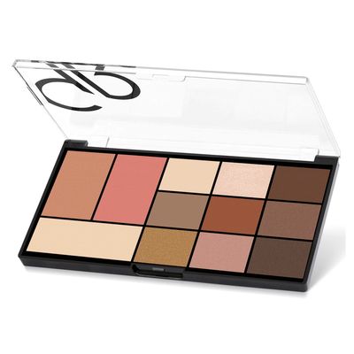 Golden Rose City Style Face&Eye Palette 01 Warm Nude