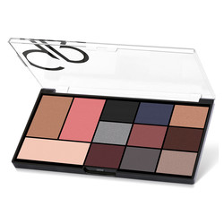 Golden Rose City Style Face&Eye Palette 02 Smokey - Thumbnail