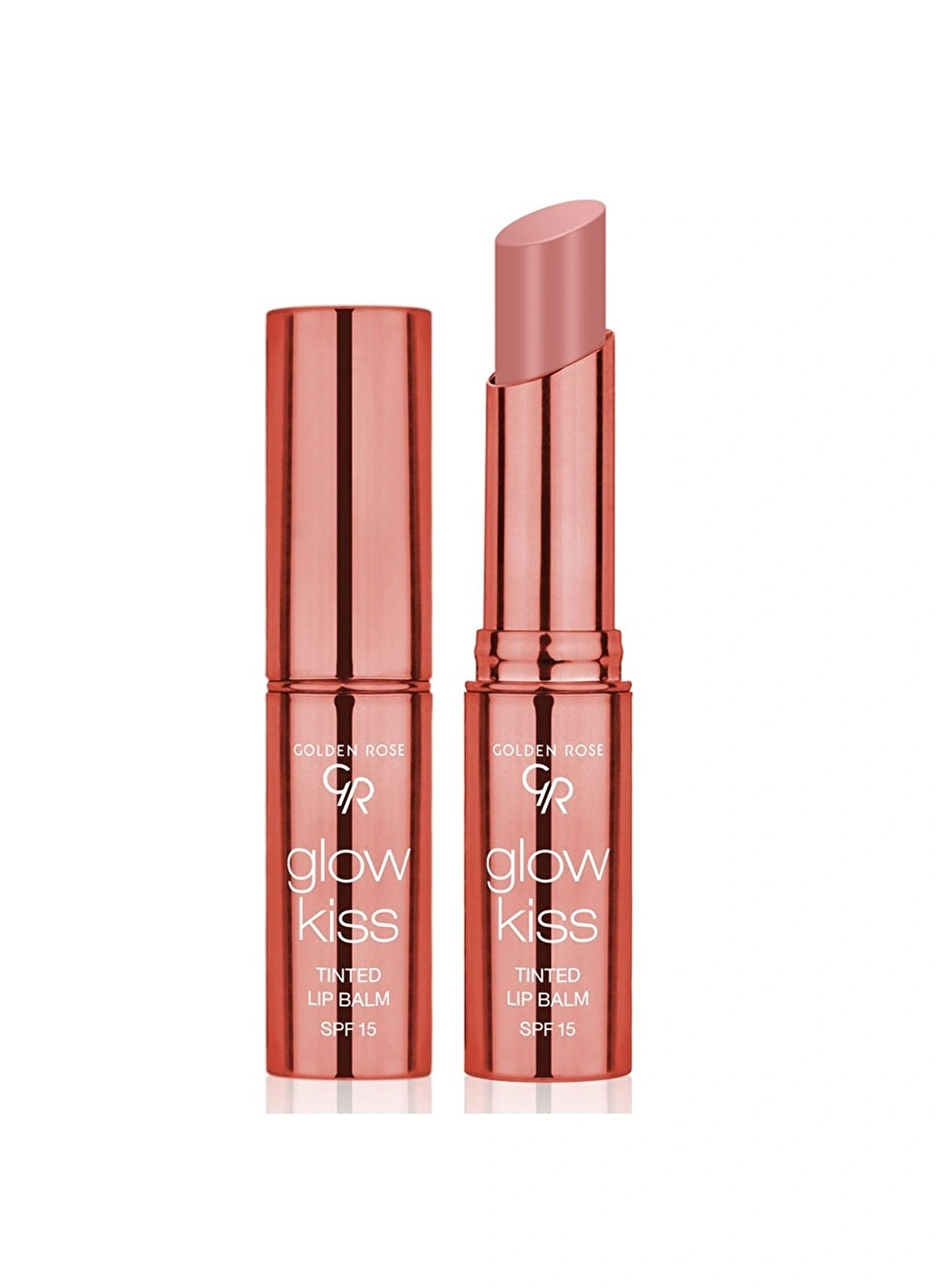 Golden Rose Glow Kiss Tinted Lip Balm 01 Vanilla Latte