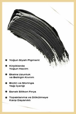 Golden Rose Iconic Lash Intense Black Mascara Yoğun Hacim Veren Maskara - 4