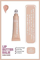 Golden Rose Lip Butter Balm Care&Gloss Renkli Dudak Parlatıcısı 03 Vanilla Sorbet - 2