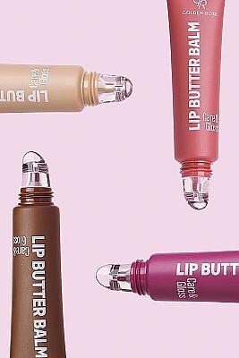 Golden Rose Lip Butter Balm Care&Gloss Renkli Dudak Parlatıcısı 05 Wild Berry - 3