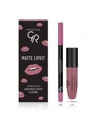 Golden Rose Longstay Likit Matte Lip Kit Blush Pink - Thumbnail