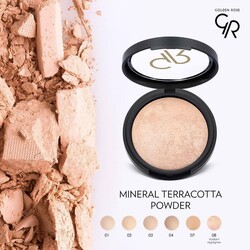 Golden Rose Mineral Terracotta Powder Pudra 01 - Thumbnail