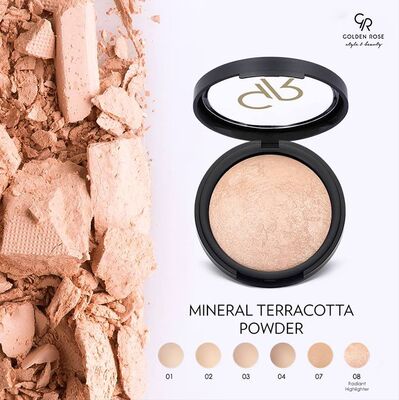 Golden Rose Mineral Terracotta Powder Pudra 04 - 3