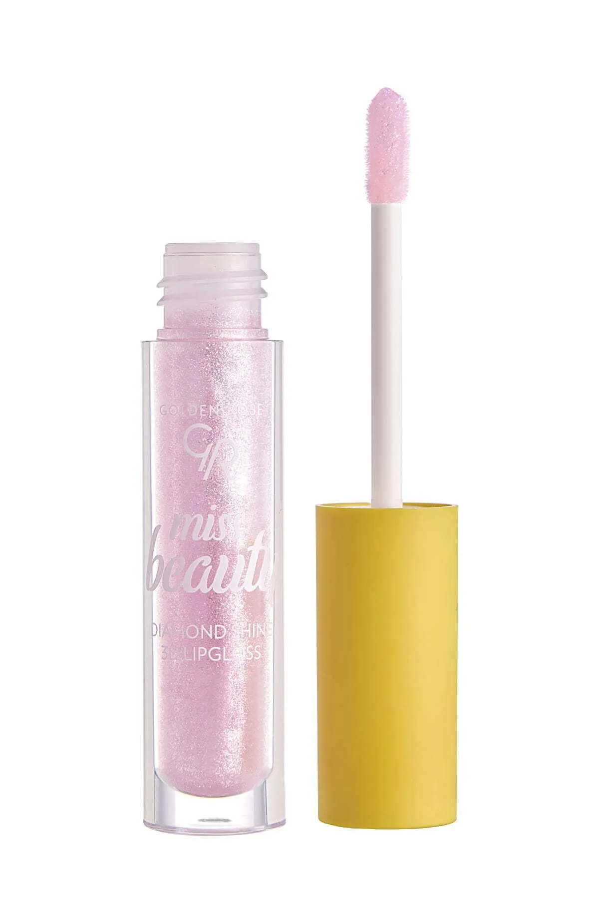 Golden Rose Miss Beauty Diamond Shine 3D Lip Gloss 01 Pink Trip - Thumbnail