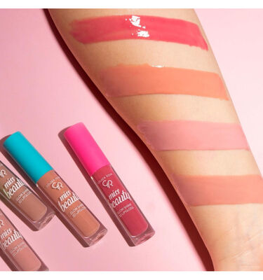 Golden Rose Miss Beauty Shine 3D Lip Gloss 01 Nude Chic - 3