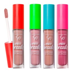 Golden Rose Miss Beauty Shine 3D Lip Gloss 02 Baby Pink - Thumbnail