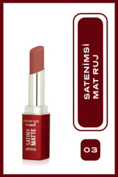 Golden Rose Mood Satiny Matte Lipstick 03 - Golden Rose