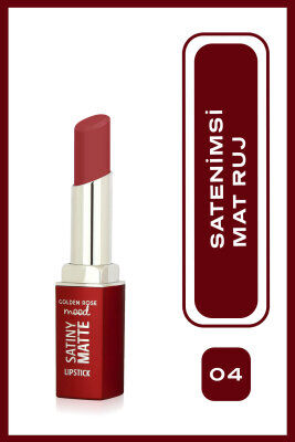 Golden Rose Mood Satiny Matte Lipstick 04 - 1