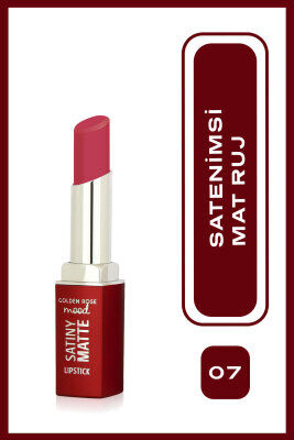 Golden Rose Mood Satiny Matte Lipstick 07 - 1