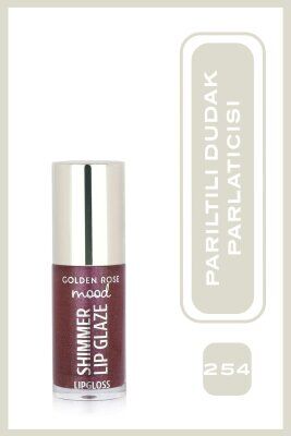 Golden Rose Mood Shimmer Lip Glaze Lipgloss 254 - 1