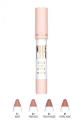 Golden Rose Nude Look Creamy Shine Lipstick Ruj 02 - 2