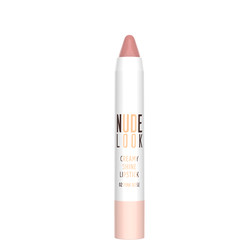 Golden Rose - Golden Rose Nude Look Creamy Shine Lipstick Ruj 02