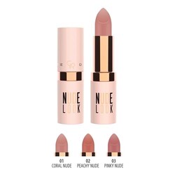 Golden Rose Nude Look Perfect Matte Lipstick Mat Ruj 01 - 2