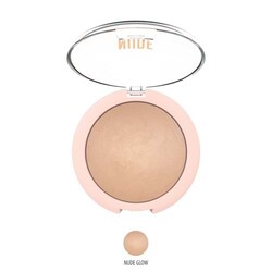 Golden Rose Nude Look Sheer Baked Powder Pudra Nude Glow - Golden Rose