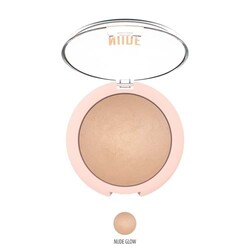 Golden Rose Nude Look Sheer Baked Powder Pudra Nude Glow - 1