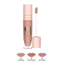 Golden Rose Nude Look Velvety Matte Lipcolor 01 - Thumbnail