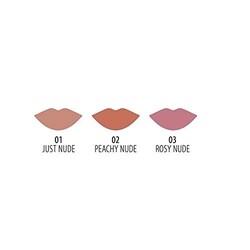 Golden Rose Nude Look Velvety Likit Mat Ruj 02 - Thumbnail