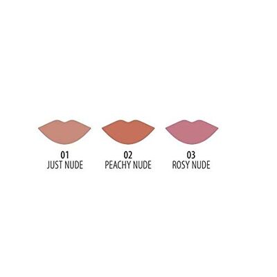Golden Rose Nude Look Velvety Likit Mat Ruj 02 - 2