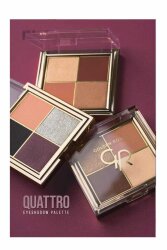 Golden Rose Quattro Eyeshadow Palette Göz Farı Paleti 01 Midnight Kiss - 2