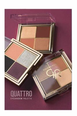 Golden Rose Quattro Eyeshadow Palette Göz Farı Paleti 01 Midnight Kiss - 2