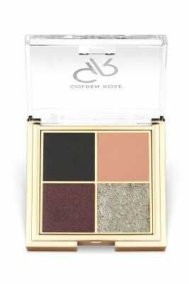 Golden Rose Quattro Eyeshadow Palette Göz Farı Paleti 01 Midnight Kiss - 1