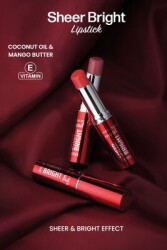 Golden Rose Mood Sheer Bright Lipstick 105 - 2