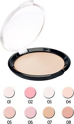 Golden Rose Silky Touch Compact Powder Pudra 01 - 2