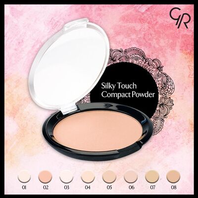 Golden Rose Silky Touch Compact Powder Pudra 04 - 2