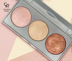 Golden Rose Strobing Highlighter Palette - Thumbnail