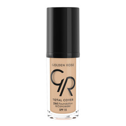 Golden Rose Total Cover 2 in 1 Fondöten & Kapatıcı 05 Cool Sand - Golden Rose