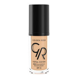 Golden Rose Total Cover 2 in 1 Fondöten & Kapatıcı 11 Nude - Golden Rose