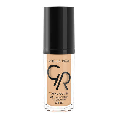 Golden Rose Total Cover 2 in 1 Fondöten & Kapatıcı 11 Nude - 1