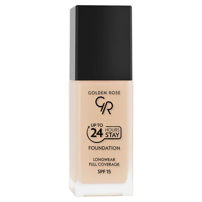 Golden Rose Up to 24 Hours Stay SPF 15 Fondöten 03 - 1