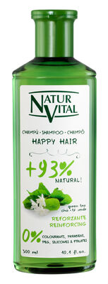 Natur Vital Happy Hair Reinforcing Shampoo- Normal Saçlar için Güçlendirici Şampuan 300 ml